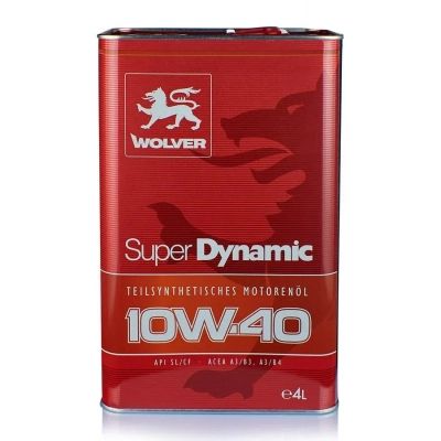 Моторное масло Wolver Super Dinamic 10W-40 4л (4260360940057)