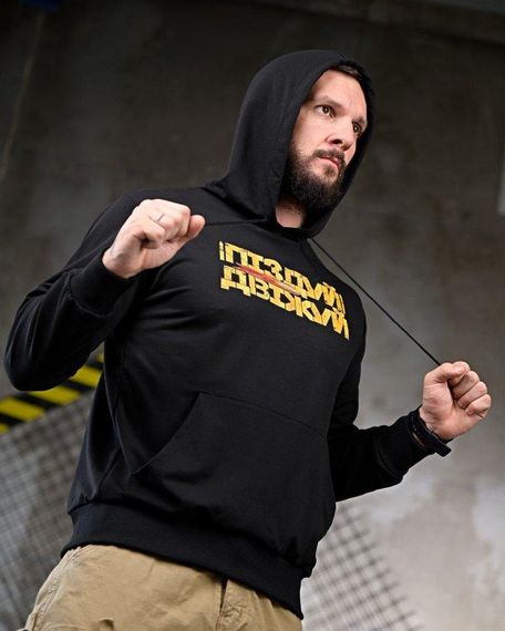 Милитари Худи Двіжуй black ПП7776 | Зображення 3