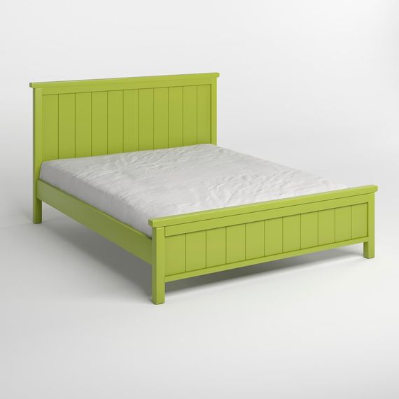 Двоспальне дерев&#039;яне ліжко Mebigrand Вірджинія Лайм (S3050G70Y) 140х190 см (MBG-3246) | Зображення 1