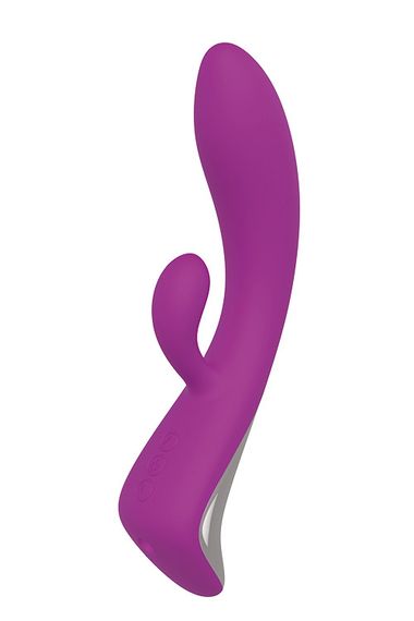 Подвійний вібратор Dream Toys VIBES OF LOVE ROCKING BUNNY PURPLE Sex Aura | Зображення 1