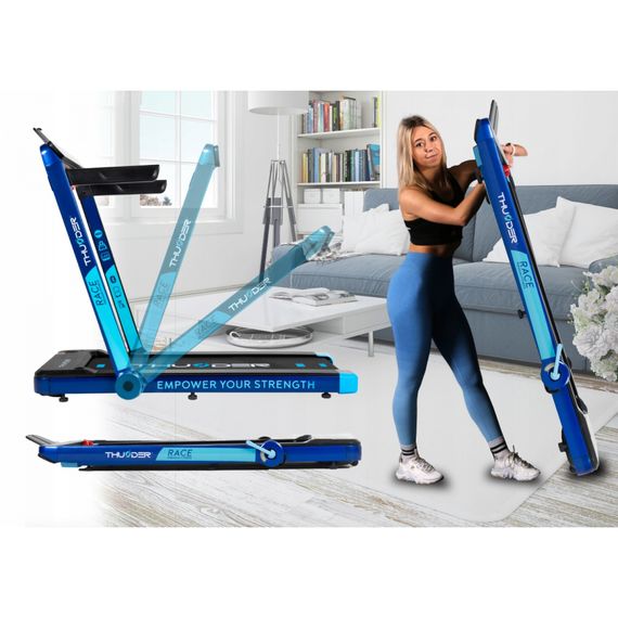 Бігова доріжка THUNDER Race Blue | Зображення 8