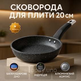 Сковороду для варки, Кулинарная сковорода с антипригарным покрытием, Идеальная сковорода PJ-60