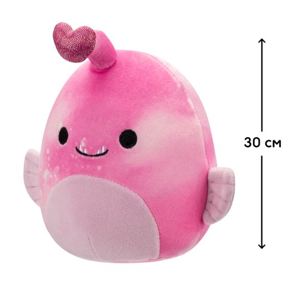 Плюшева мяка іграшка Риба-Вудильник Сі 30 cm | Зображення 1