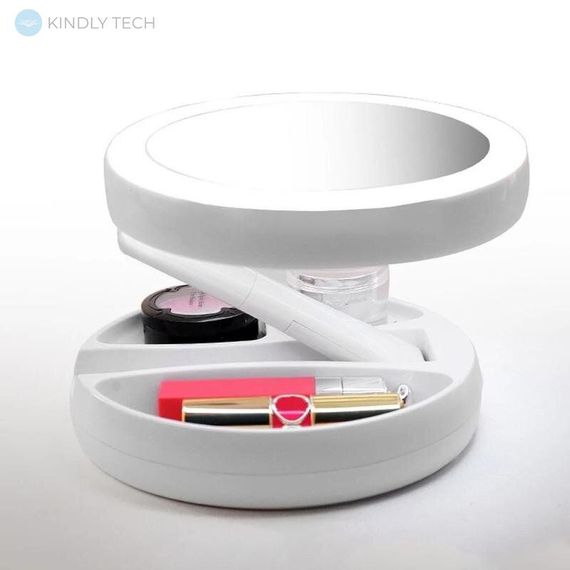 Дзеркало з Led-підсвіткою кругле My Fold AWAY MIRROR | Зображення 3