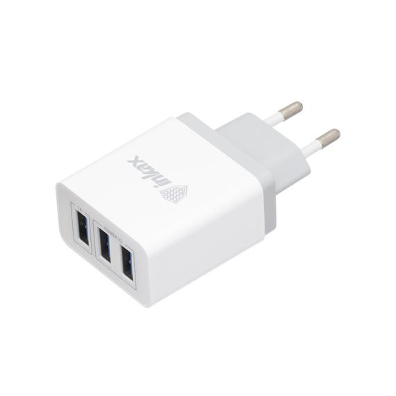 Мережевий зарядний пристрій INKAX CD-26 з USB кабелем Lightning | Зображення 1