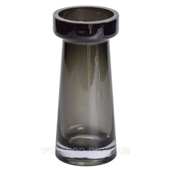 Ваза циліндр для квітів 20 см скляна прозора ваза 500 мл HP-10-34