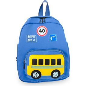 Рюкзак детский Evo-kids Small Bus Blue (2418-7 Blue Bus)