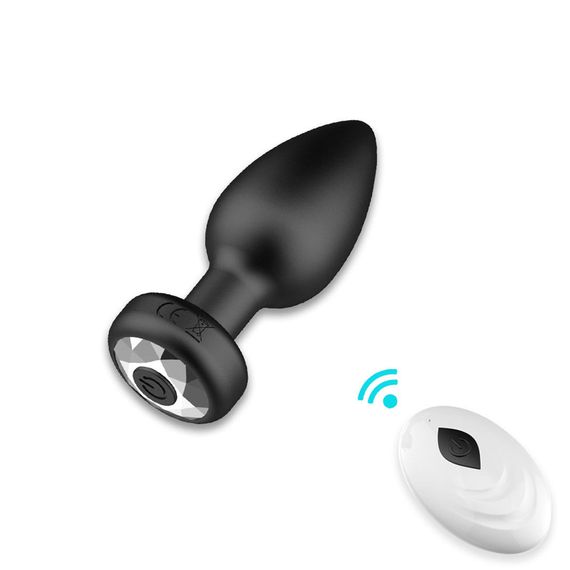 Анальна вібропробка Babydoll Універсальний. Чорний 2009 | Зображення 3