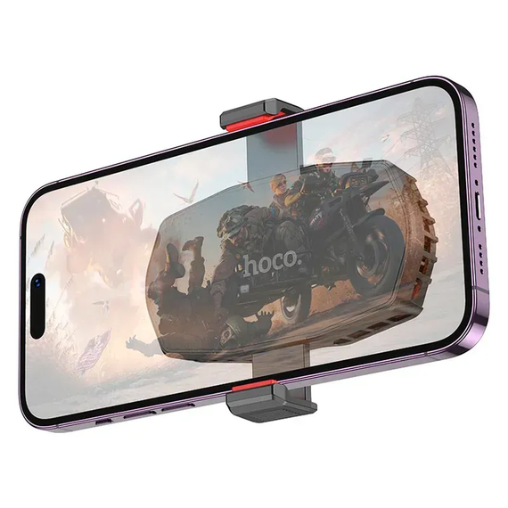 Кулер для охолодження для мобільного телефону Hoco GM36 | смартфона на IOS Android Андроїд |4.5-7" затискач| Чорний | Зображення 1