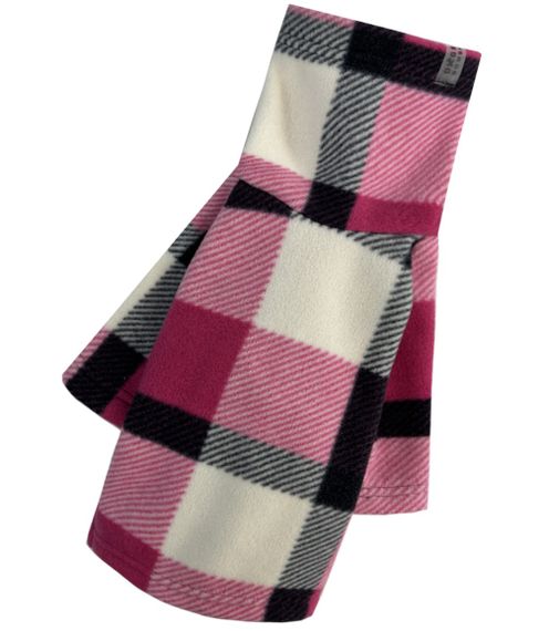 Светр флiс картатий малина Y-359 | Зображення 1