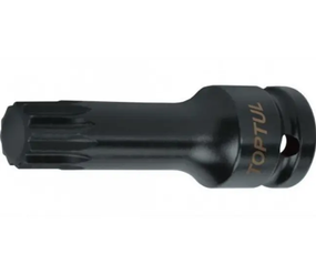 Головка з битою SPLINE  M18 77мм 1/2" ударна KADB1618L Toptul - Топ Продаж!