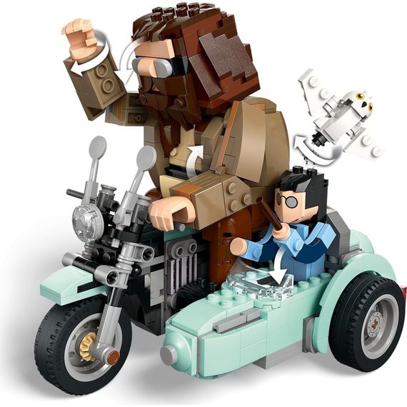 Конструктор LEGO Harry Potter Поїздка Геґріда й Гаррі на мотоциклі (76443) | Зображення 3