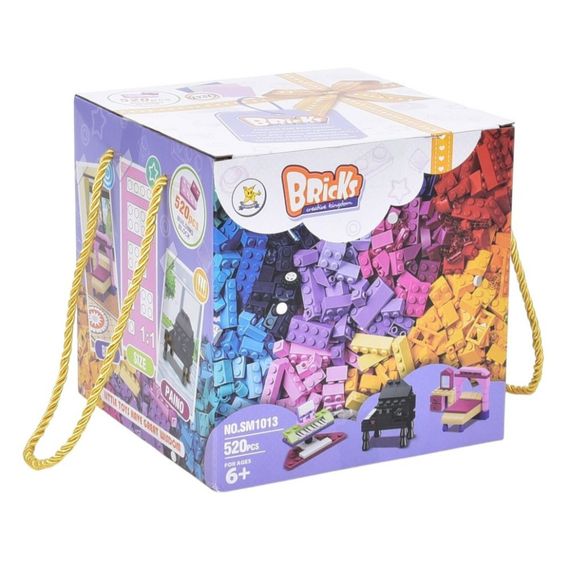 Детский конструктор "Bricks" SM1013, 520 деталей