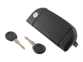 VW Transporter T4 - ручка багажника, задні праві розпашні двері 701827561, Фольцваген Транспортер Т4