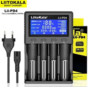 Универсальное зарядное устройство LiitoKala Lii-PD4