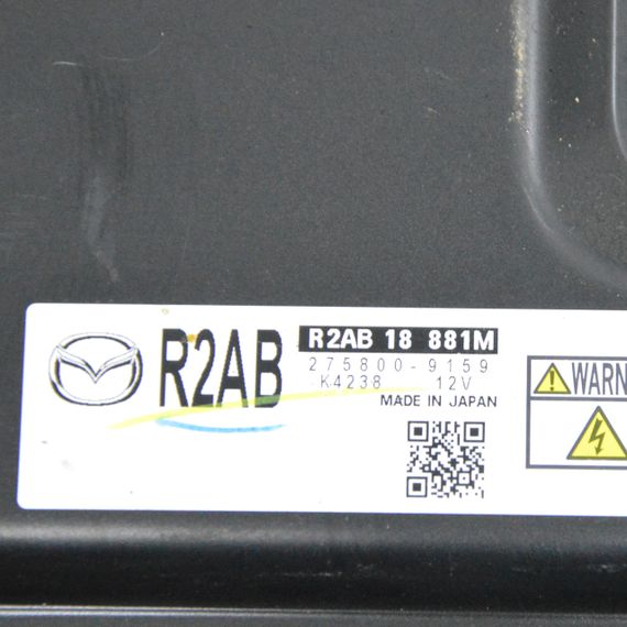 Блок керування двигуном 2.2 MZR-CD Mazda 6 GH 2007-2012 Комп'ютер ЕБУ мотора Мазда 6 R2AB18881M | Зображення 1