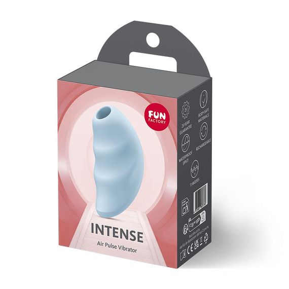 Вакуумний стимулятор Fun Factory Intense Sky Blue, 11 режимів роботи, перезаряджуваний | Зображення 8