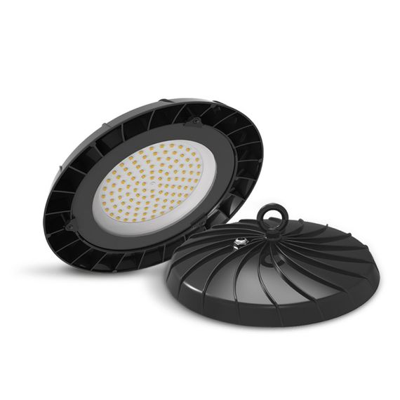 LED світильник висотний ХайБей VIDEX 100 W 5000 K чорний | Зображення 1
