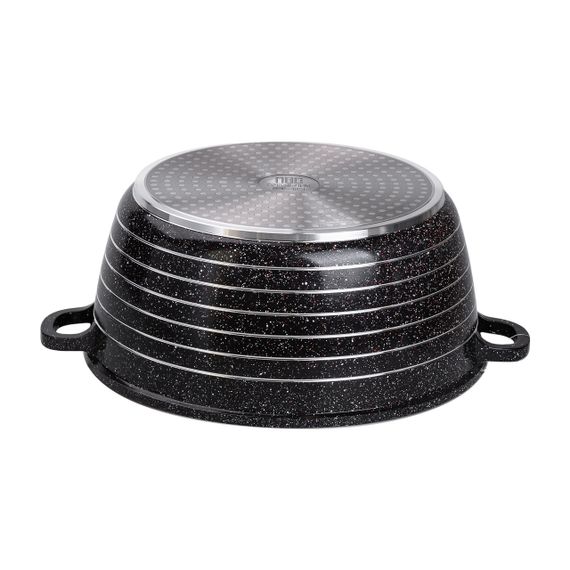 Набор из 5 хозяйственных кастрюль, 2,5-9 литров, толстое дно, алюминий MGC HP-4-411B | Зображення 2