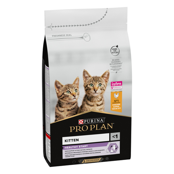 Сухий корм Purina PRO PLAN Kitten Healthy Start <1 для кошенят, курка 1.5кг | Зображення 1