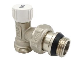 Радіаторний вентиль кутовий налаштувальний Valogin 1/2" х 3/4" євроконус VG-601201 1/16 шт