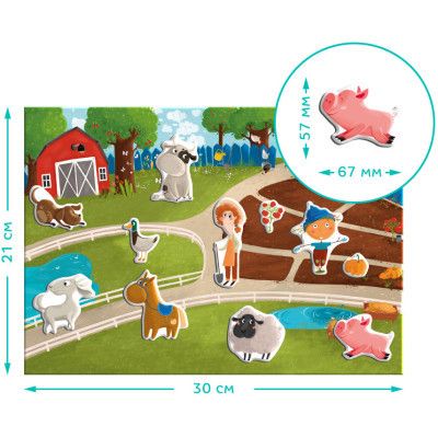 Настольная игра DoDo Магнитная Ферма (200206) | Зображення 3