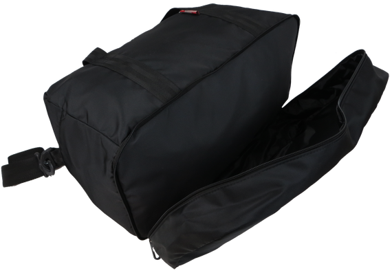 Дорожная сумка с отделом для обуви 40L Wallaby черная | Зображення 4