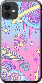 Чехол на iPhone 11 Розовая галактика "4146u-1722-17620"