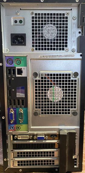 Робоча станція Dell Precision T1700 Tower / Intel Core i7-4770 (4 (8) ядра по 3.4 - 3.9 GHz) / 16 GB DDR3 / 256 GB SSD / AMD Radeon HD 5750, 1 GB GDDR5, 128-bit / DVD-ROM б/в | Зображення 3