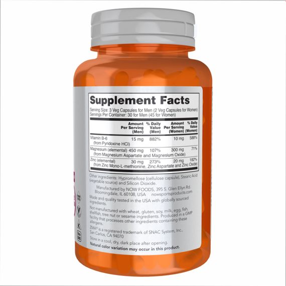 ZMA(R) 800mg - 90 vcaps | Зображення 1