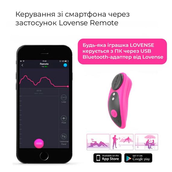 Смарт-вібратор у трусики Lovense Ferri Sex Aura | Зображення 1