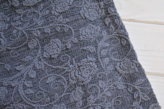 Жакардові чохли на стільці Roza з спідницею Темно-сірі | Зображення 1