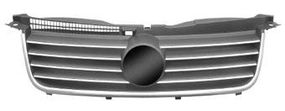 Решетка радиатора VW Passat B5 00-05 хром/черная (FPS) 3B0853651K