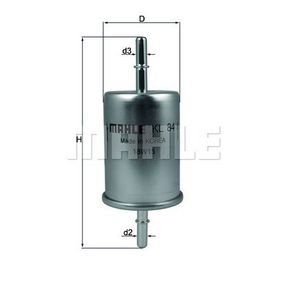 Фильтр топливный Mahle KL84