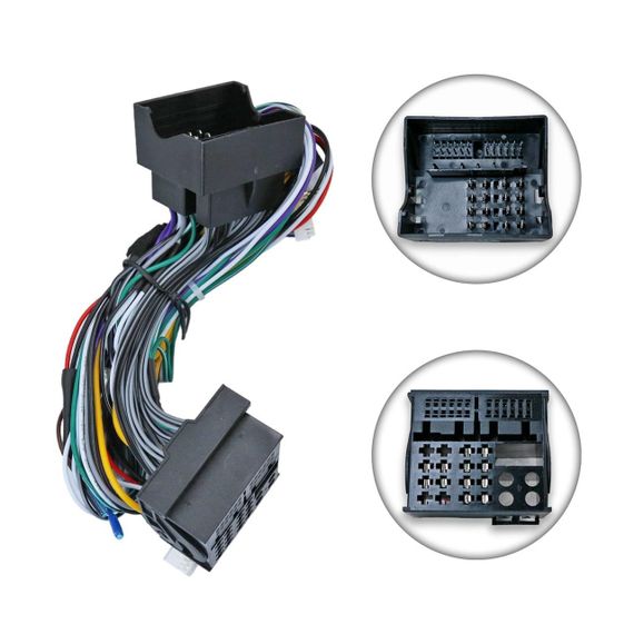 Перехідник живлення серії QIV з адаптером CAN-BUS для Mercedes-Benz QBR-W MB-4035 (дрот)