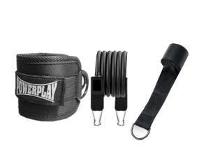 Манжета для тяги PowerPlay 4334 Ankle Strap Чорна (PP_4334_Black)