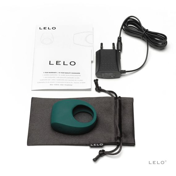 Ерекційне кільце з вібрацією LELO Tor 2 Green | Зображення 3