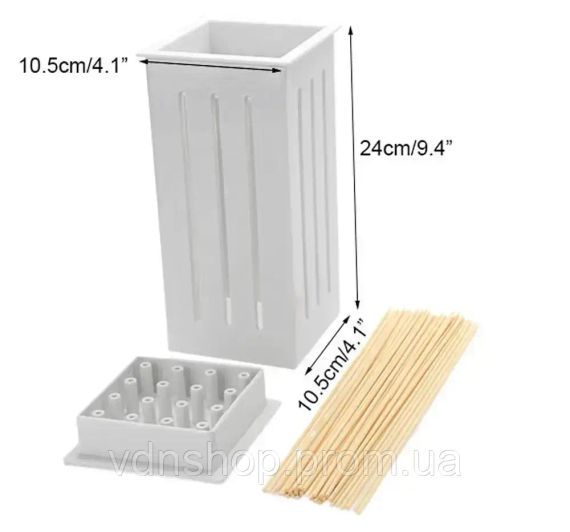 Пристрій для швидкого нанизування шашлику brochette express | шпажки для шашлику | Зображення 8