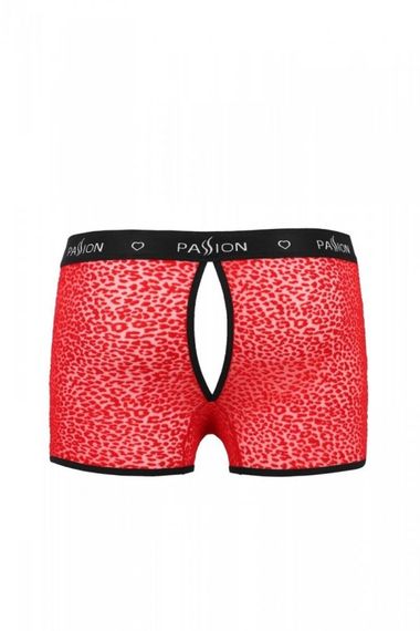 Чоловічі червоні боксерки з малюнком 046 SHORT PARKER red L/XL - Passion | Зображення 3