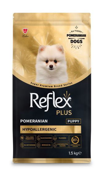 Сухий корм для цуценя породи померанський шпіц Reflex Plus Pomeranian Puppy, 1.5 кг | Зображення 1