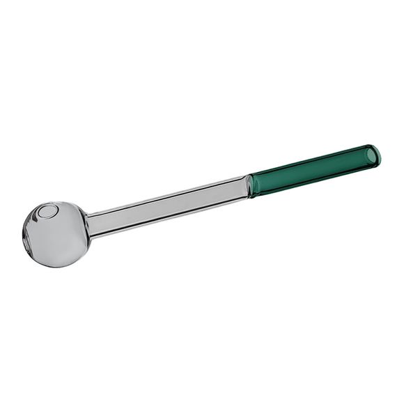 Кальян Oil Pipe Трубка Шарик 16 см. Two-color Green