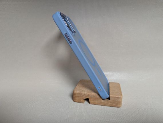 Чохол для iPhone 11 / Айфон 11, TPU, силіконова рамка, напівпрозорий, блакитний (уцінка) | Зображення 4