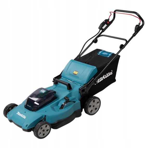 Газонокосарка акумуляторна Makita DLM538CT2 (53 см, 20-100 мм, 70 л, LXT) | Зображення 1