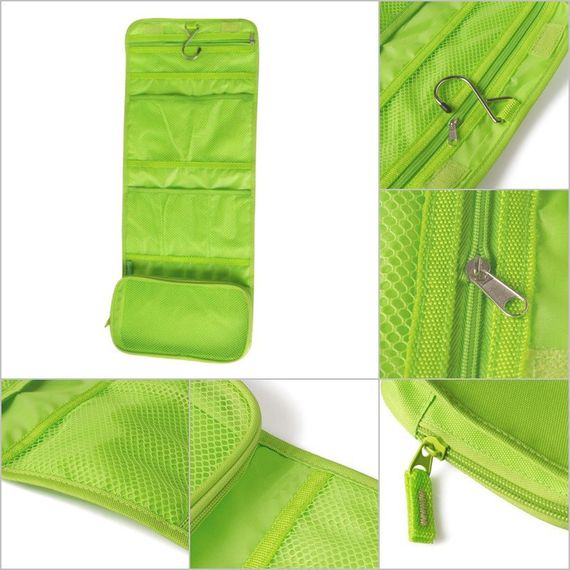 Органайзер дорожній сумочка Travel Storage Bag косметичка. FJ-562 Колір: зелений | Зображення 5
