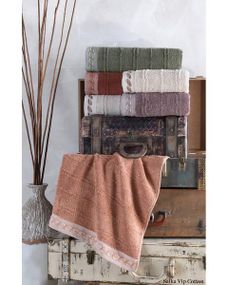 Рушники Sikel Saika 100х150см Пеньє набір 6шт