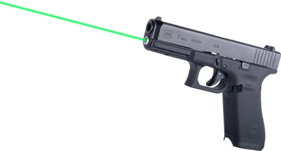 Цілевказівник лазерний LaserMax вбудований для Glock 17 Gen5. Зелений | Зображення 1