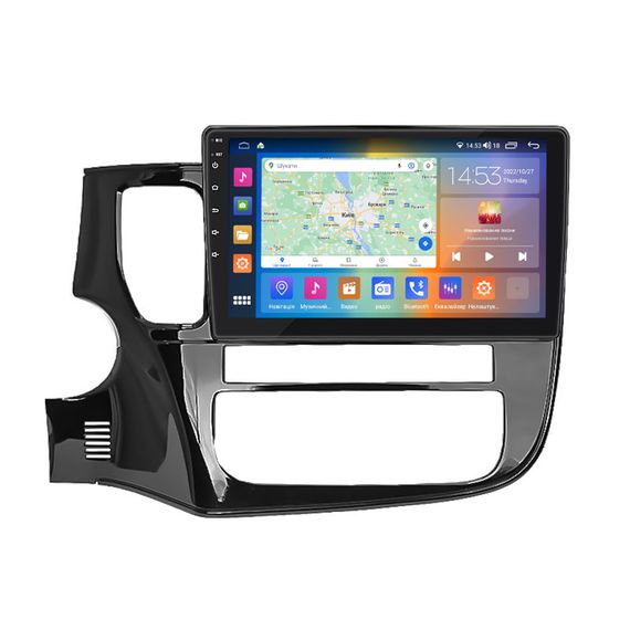 Штатна магнітола 10" Lesko для Mitsubishi Outlander III Рестайлинг 3 2018-н.в. 2/32Gb CP 4G Wi-Fi GPS Prime