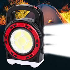 Мультифункциональный кемпинговый фонарь Hurry-bolt HB-6678C 20W с солнечной панелью и фукцией павербанка | Зображення 5