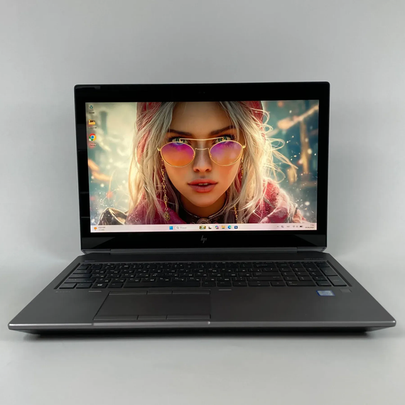 Мобильная рабочая станция Б-класс HP ZBook 15 G5 / 15.6" (1920x1080) IPS Touch / Intel Core i7-8750H (6 (12) ядер по 2.2 - 4.1 GHz) / 16 GB DDR4 / 512 GB SSD / nVidia Quadro P1000, 4 GB GDDR5, 256-bit / TouchID / WebCam / HDMI б/у + Подарок Мышь / USB | Зображення 1