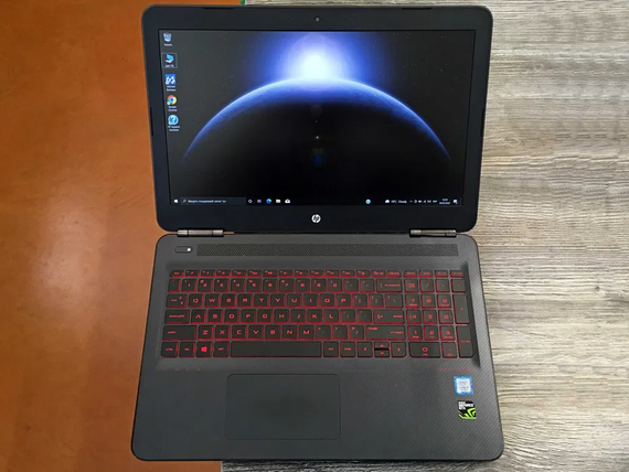 Ноутбук HP OMEN  15,6 FHD, IPS/i7-7700HQ/8Gb/GTX-1050Ti 4GB/128GB+1TB | Зображення 1